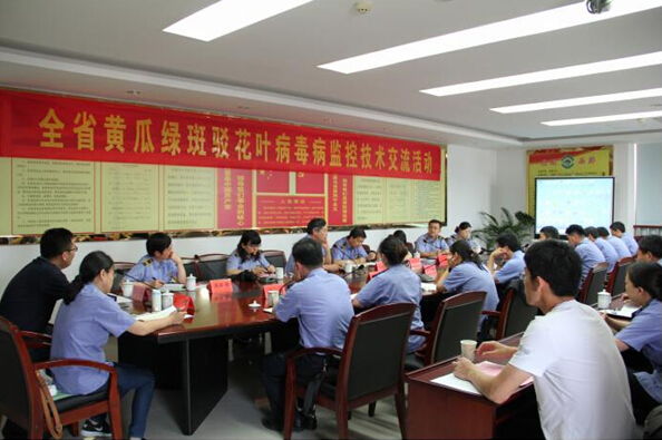 全省黃瓜綠斑駁花葉病毒監(jiān)控技術(shù)交流活動(dòng)在我區(qū)圓滿舉行